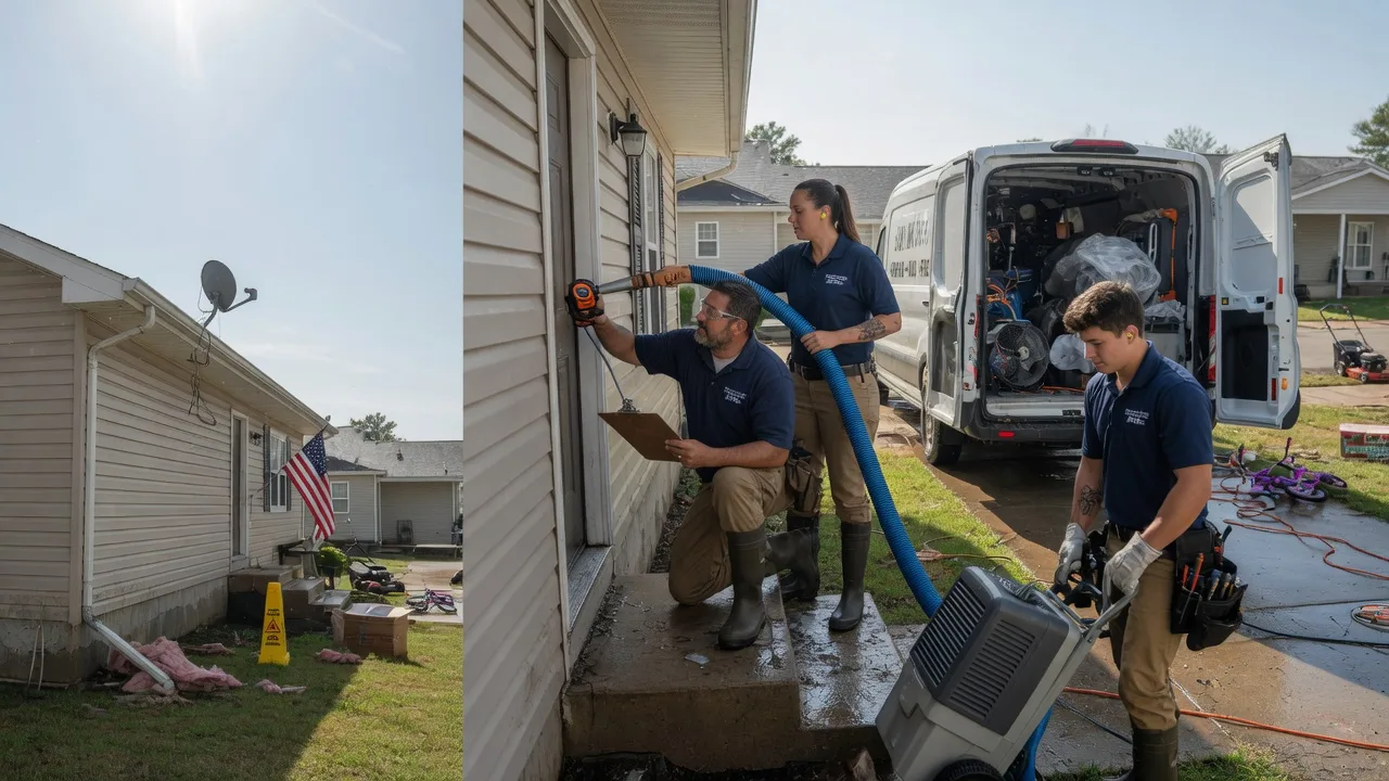 Ceiling Water Damage Restoration in Jonesville, TX near me